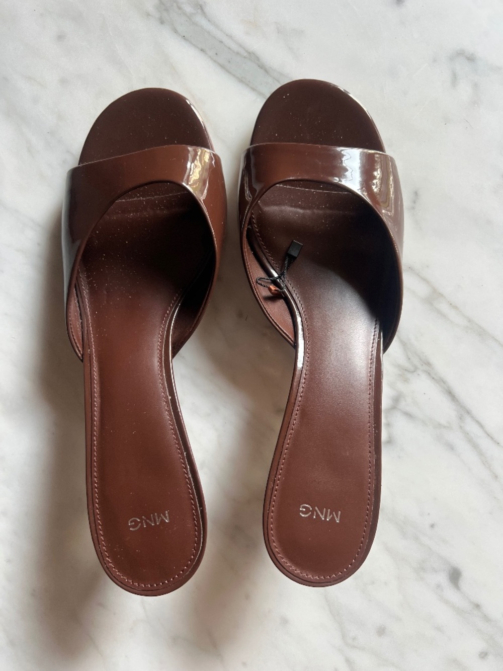 Mango kitten heels (brown)